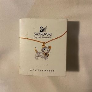 Antique Swarovski Cat Necklace